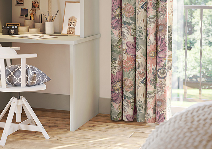 Spring Garden, Khaki - Made to Measure Curtains - Image 5